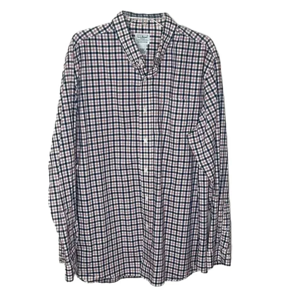 ❤️ 🆕 LL BEAN Button Down Shirt Size XL